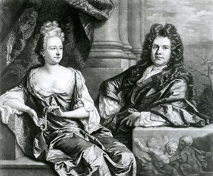 Mr and Mrs Gibbons, engraved by John Smith